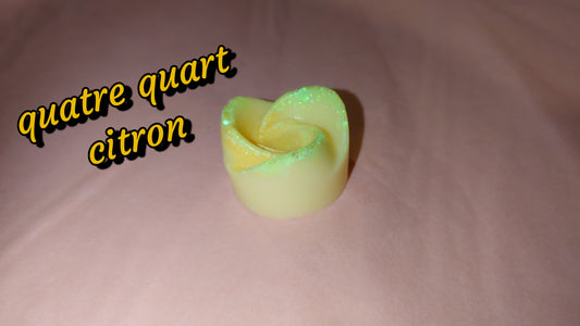 Fondant quatre quarts au citron