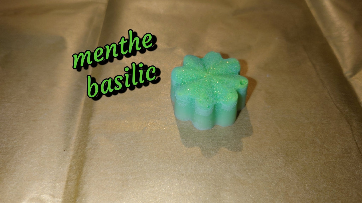 Fondant classique menthe basilic - Les fondants parfumés de nanou