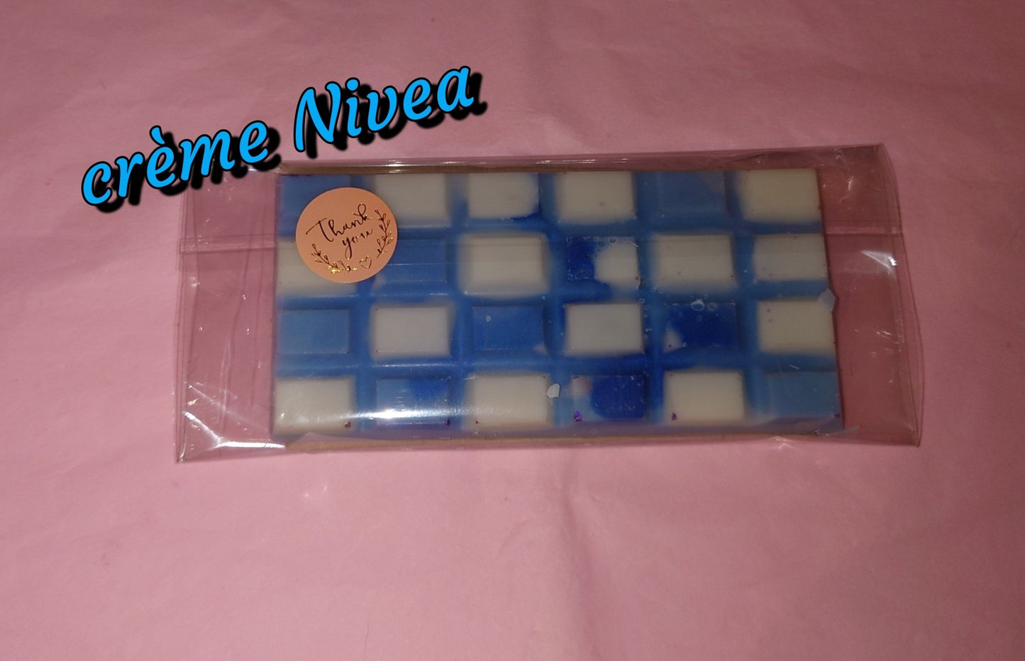 Fondant format tablette crème nivea - Les fondants parfumés de nanou