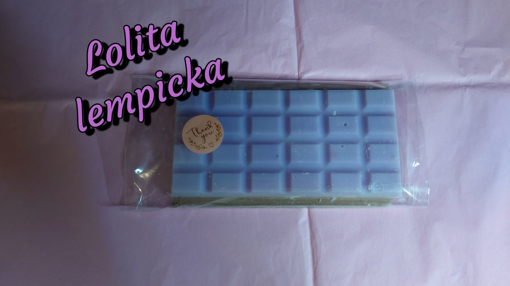 Fondant format tablette Lolita lempicka - Les fondants parfumés de nanou