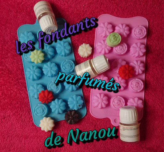 Fondant format tablette sur commande - Les fondants parfumés de nanou