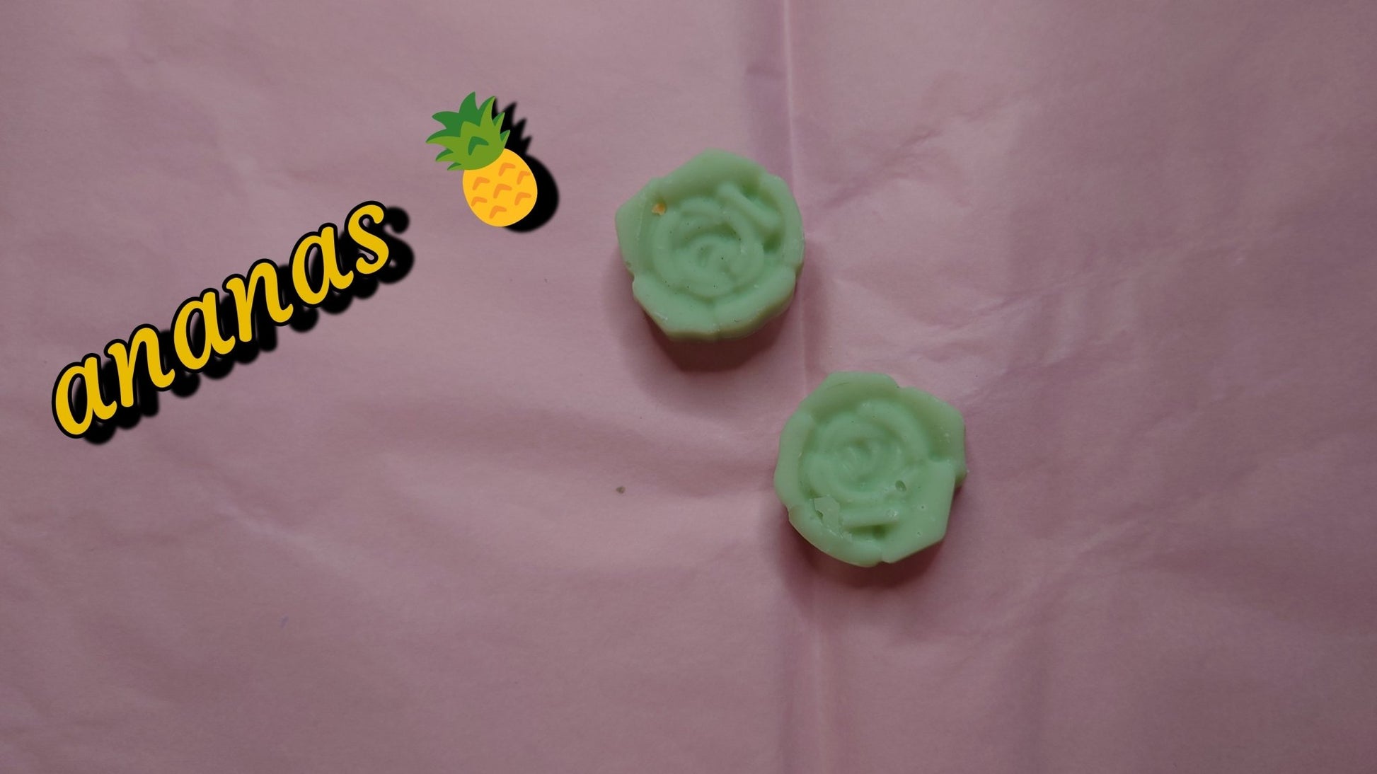 Fondant parfumé Ananas - Les fondants parfumés de nanou