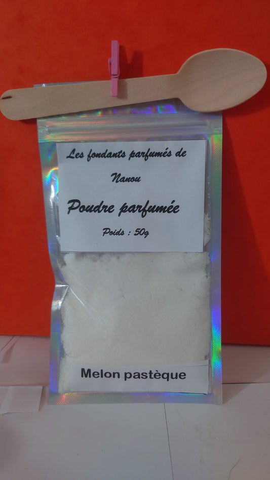 Poudre parfumée pour aspirateur 50g melon pastèque 