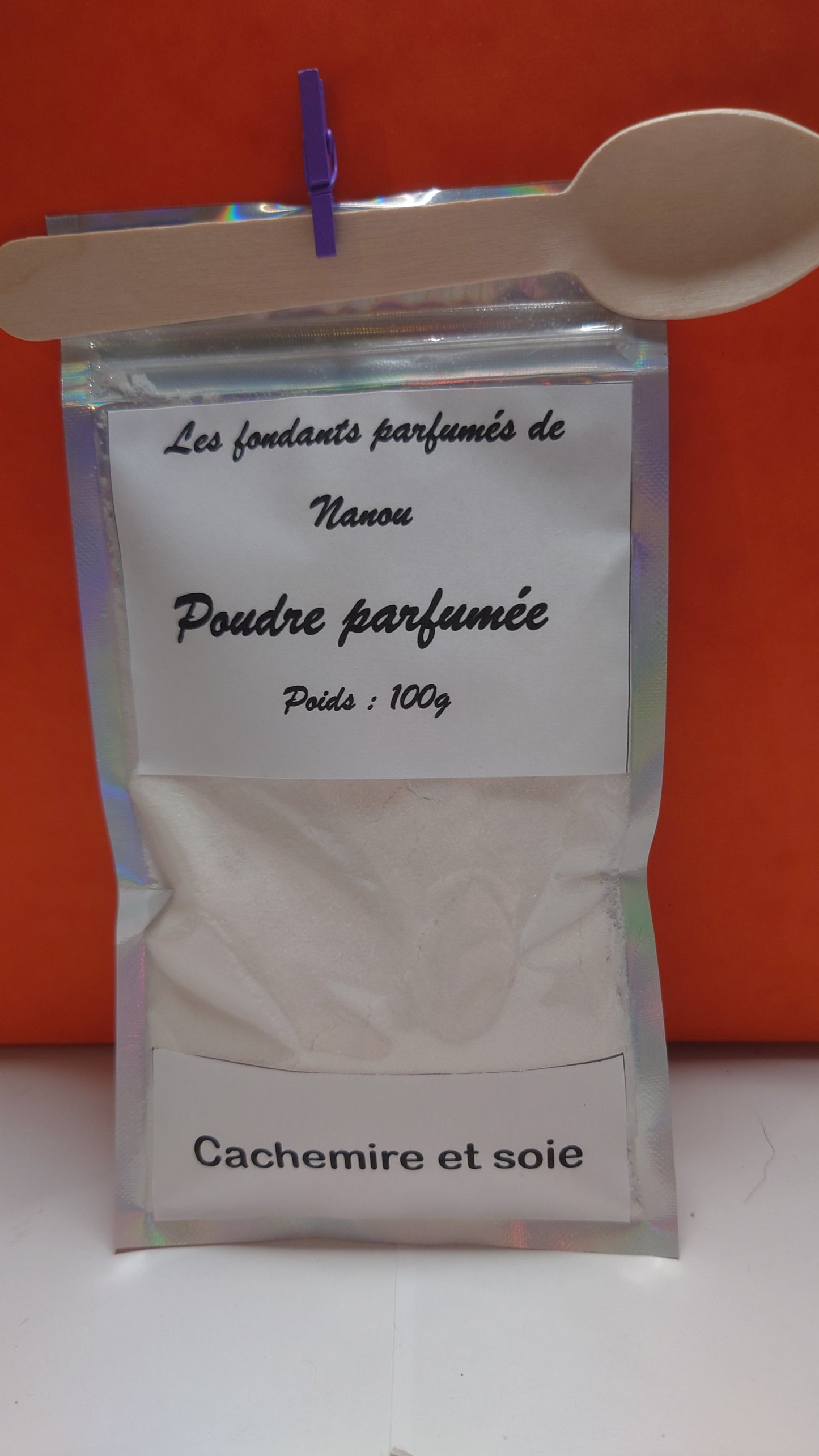 Poudre parfumée pour aspirateur 100g cachemire et soie