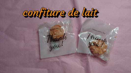 fondants confiture de lait