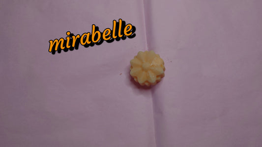 fondant parfumé Mirabelle