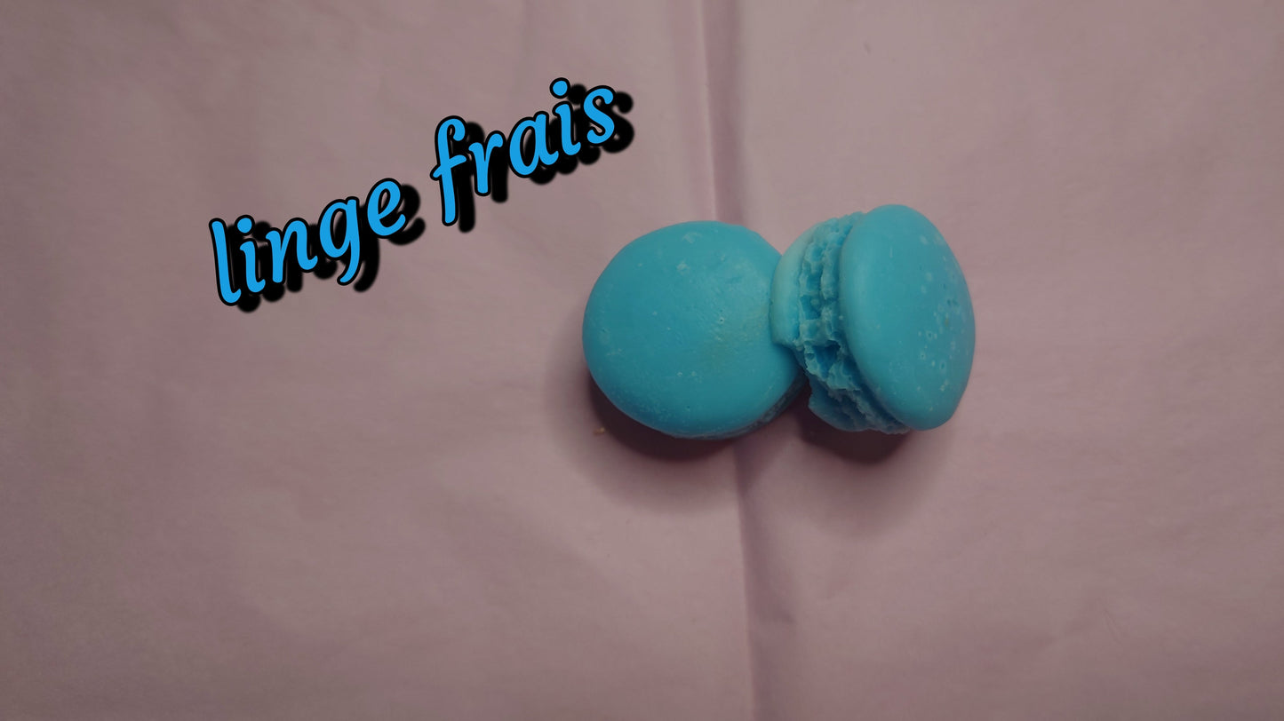 Fondant parfumé Format macaron linge frais